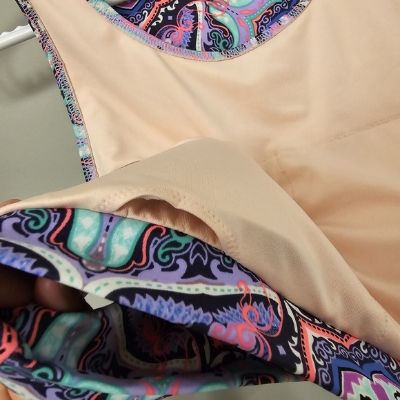 Victoria's secret bathing suit top | colorful bikini top | SZ Medium - Picture 4 of 5